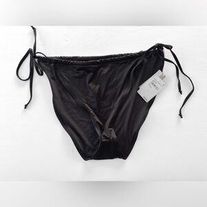 Good American Bikini Bottoms, Tie Waist, New With Tags